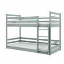 Wooden Bunk Bed Mini in Grey Without Mattress