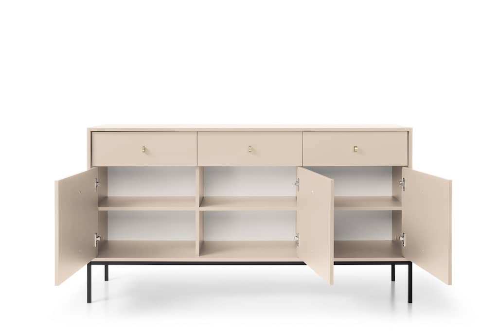 Mono Large Sideboard Cabinet in Beige