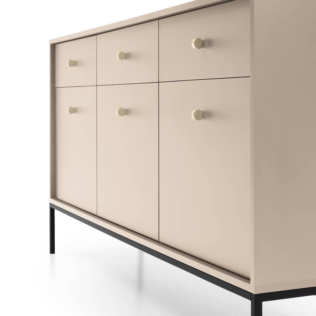 Mono Large Sideboard Cabinet in Beige