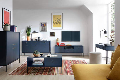 Mono Large Sideboard Cabinet in Navy