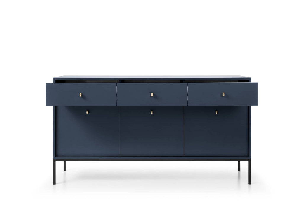 Mono Large Sideboard Cabinet in Navy