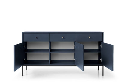 Mono Large Sideboard Cabinet in Navy