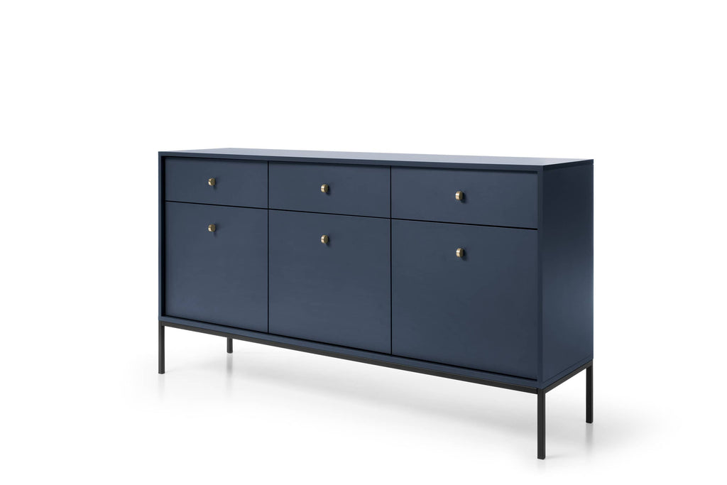 Mono Large Sideboard Cabinet in Navy