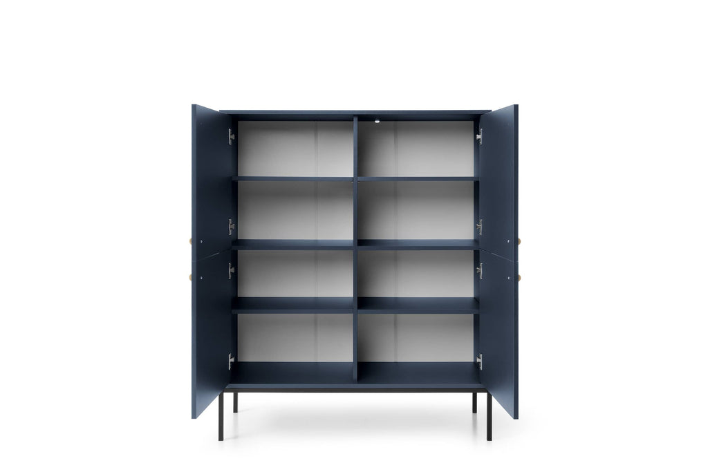 Mono Highboard Cabinet in Navy