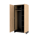 Nomad ND-01 Hinged Door Wardrobe 92cm in Mountain Ash