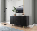 Nubia Sideboard Cabinet 150cm in Black