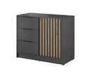 Nelly Sideboard Cabinet 105cm in Graphite