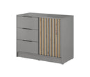 Nelly Sideboard Cabinet 105cm in Grey