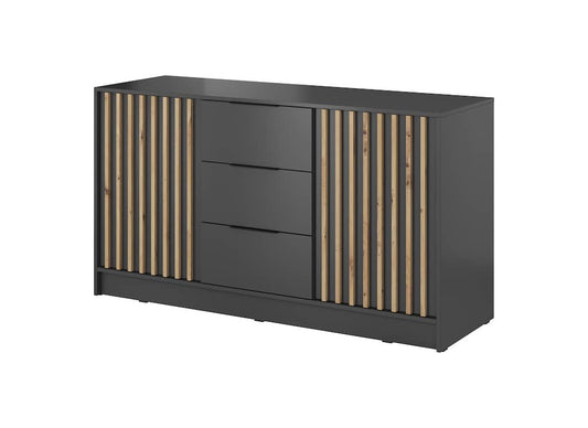 Nelly Sideboard Cabinet 155cm in Graphite