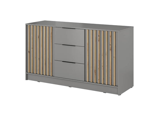 Nelly Sideboard Cabinet 155cm in Grey