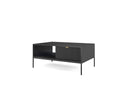 Nova Coffee Table 104cm in Black Matt