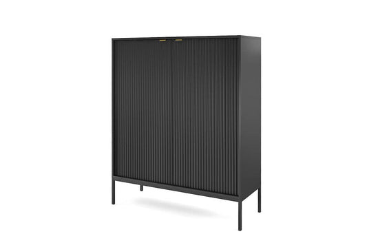 Nova Large Sideboard Cabinet 154cm in Black Matt