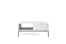 Nova Coffee Table 104cm in White Matt