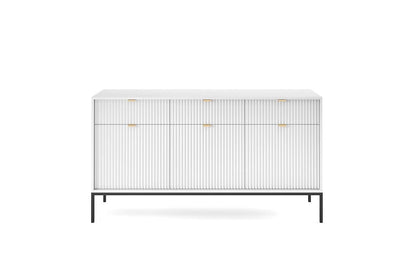 Nova Large Sideboard Cabinet 154cm in White Matt