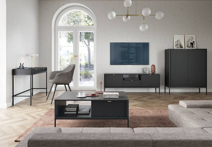 Nova Cabinet in Black Matt
