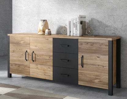 Olin 47 Sideboard Cabinet in Appenzeller Fichte Oak