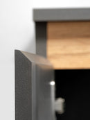 Modo Entertainment Unit in Grey Matt