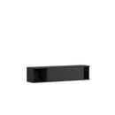 Pula Wall Hung Cabinet 135cm in Black Portland Ash