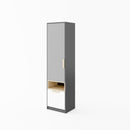 Pok PO-03 Tall Cabinet in Graphite