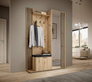 Nelly Hallway Set 131cm in Oak Artisan