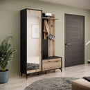 Diamond Hallway Set 134cm in Oak Evoke