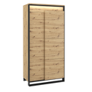 Quant QA-01 2 Door Wardrobe in Oak Artisan