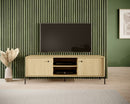 Scandi TV Cabinet 157cm in Scandi Oak