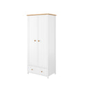 Story SO-01 2 Door Wardrobe in White Matt