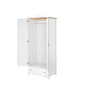 Story SO-01 2 Door Wardrobe in White Matt