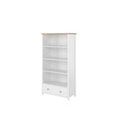 Story SO-02 Bookcase in White Matt