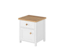 Story SO-07 Bedside Cabinet in White Matt