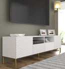 Surf TV Cabinet 200cm in White