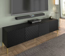 Surf TV Cabinet 200cm in Black