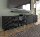 Surf TV Cabinet 200cm in Black