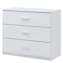 Siena 27 Chest of Drawers in White Gloss