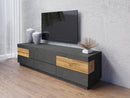 Silke 40 TV Cabinet in Matera / Wotan Oak