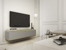 Moro Floating TV Cabinet 135cm in Grey