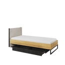 Teen Flex TF-16 Single Bed [EU Single] in Oak Hickory