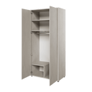 Teen Flex TF-01 Hinged Wardrobe 101cm in Silk Flou