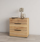 Tokyo 27 Chest Of Drawers in Oak Mauvella