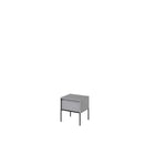 Trend TR-10 Bedside Cabinet in Grey Matt