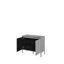 Trend TR-02 Sideboard Cabinet 98cm in Grey Matt