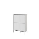 Trend TR-03 Highboard Cabinet 98cm in White Matt