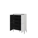 Trend TR-03 Highboard Cabinet 98cm in White Matt