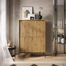 Trend TR-03 Highboard Cabinet 98cm in Oak Artisan