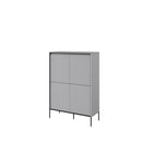 Trend TR-03 Highboard Cabinet 98cm in Grey Matt