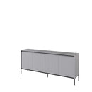 Trend TR-04 Sideboard Cabinet 193cm in Grey Matt