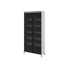 Trend TR-07 Tall Display Cabinet 92cm in White Matt