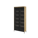 Trend TR-07 Tall Display Cabinet 92cm in Oak Artisan