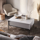 Trend TR-09 Coffee Table 100cm in White Matt